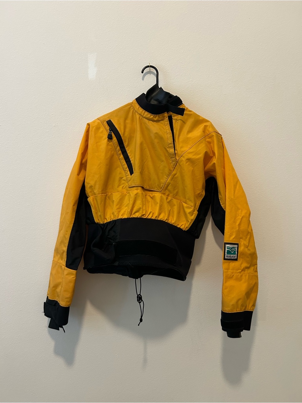 Kokatat Women’s Yellow and Black Short Paddling Jacket